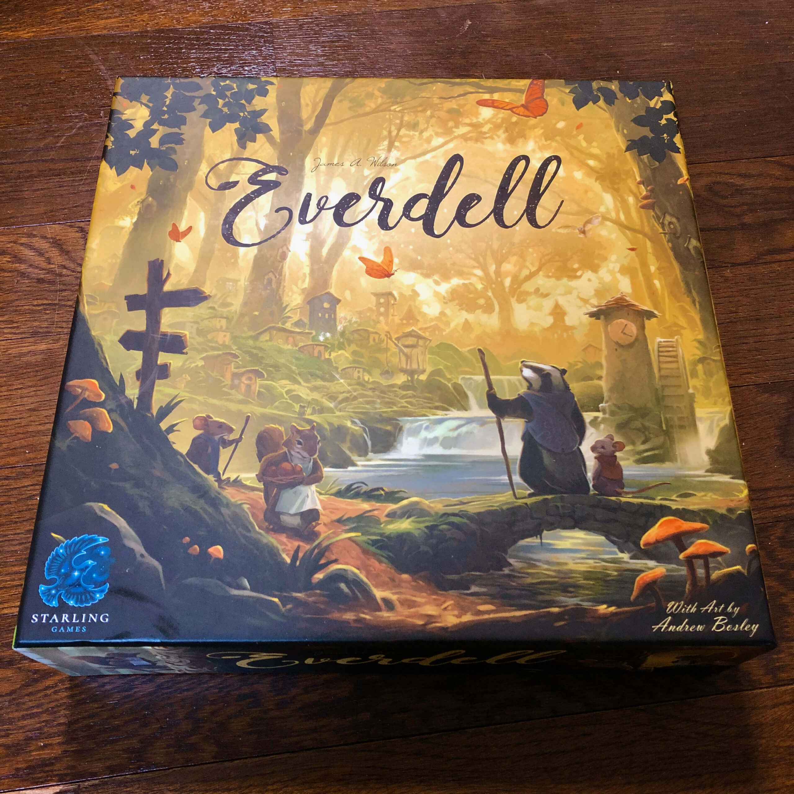 Everdell』（エバーデール）をプレイ！ 森の動物達が織りなす童話的な 