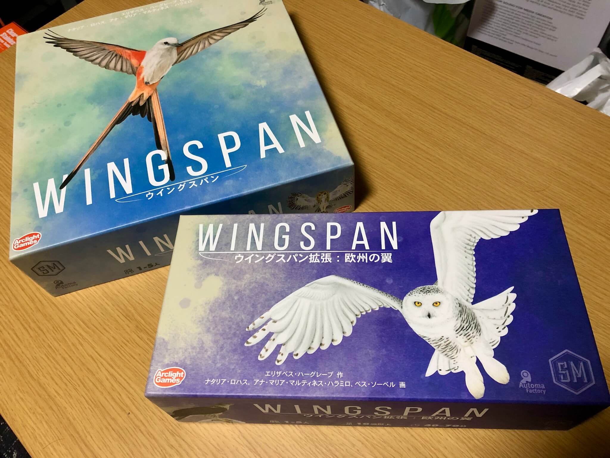 ウイングスパン拡張：欧州の翼』をプレイ！ 次なる鳥たちはヨーロッパ 